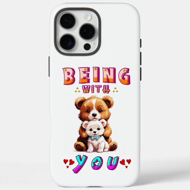Mit dir sein Case-Mate iPhone hülle (Rückseite)