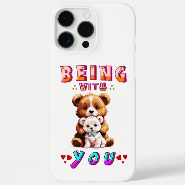 Mit dir sein Case-Mate iPhone hülle (Rückseite)