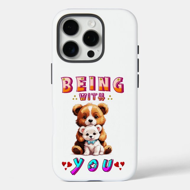 Mit dir sein Case-Mate iPhone hülle (Rückseite)