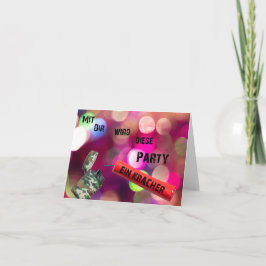 Mit Dir wird diese Party der Kracher! Einladung