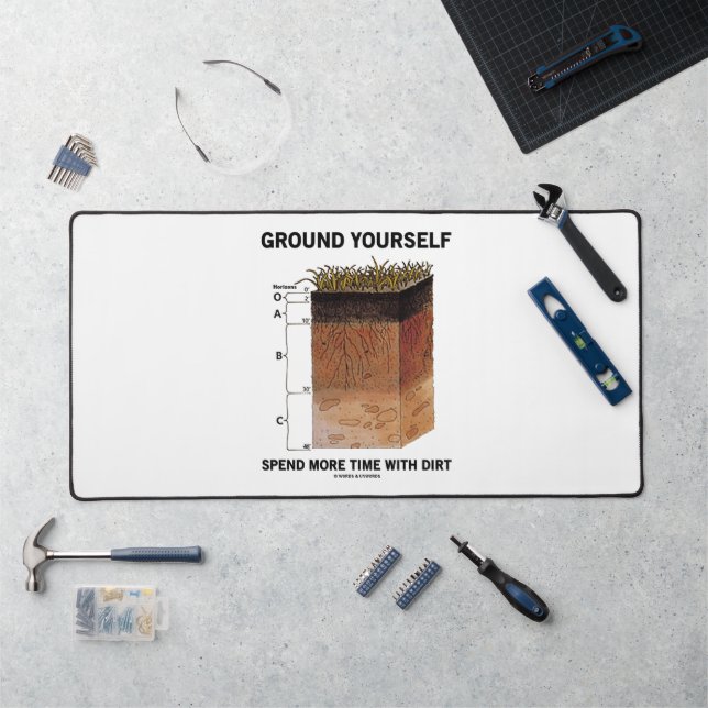 Mit direktem Rat verbringen Sie mehr Zeit am Boden Schreibtischunterlage (Arbeitsplatz)