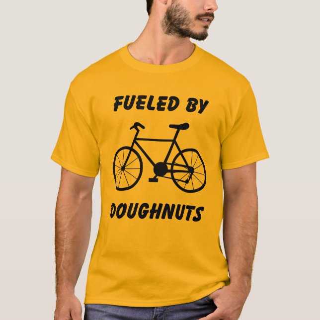 Mit Doughnüssen gespeist T-Shirt (Vorderseite)