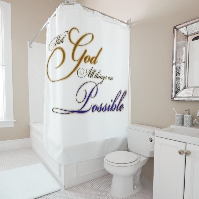 mit Duschvorhang (Beispiel)