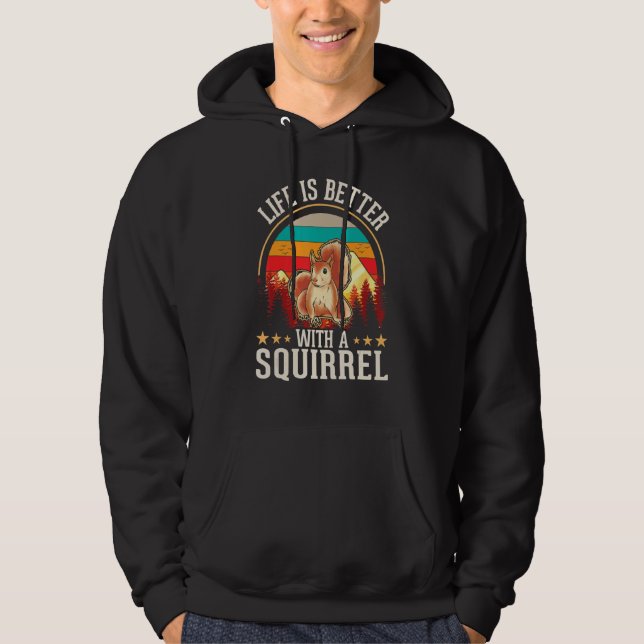 mit Eichhörnchen Hoodie (Vorderseite)