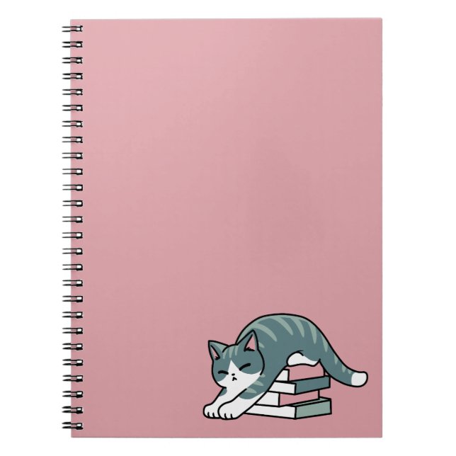 Mit einem Buch und einer Katze aufgerollt - Gemütl (Vorderseite)