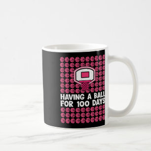 mit einem Byll für 100 Tage Schule Bysketbyll 100. Kaffeetasse