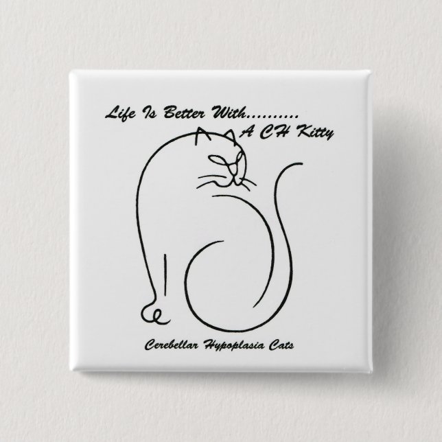 Mit einem CH-Button ist das Leben besser Button (Vorderseite)