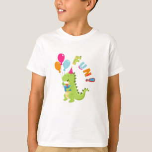 Mit einem Dino-Mite Party in den Spaß schwingen! T-Shirt