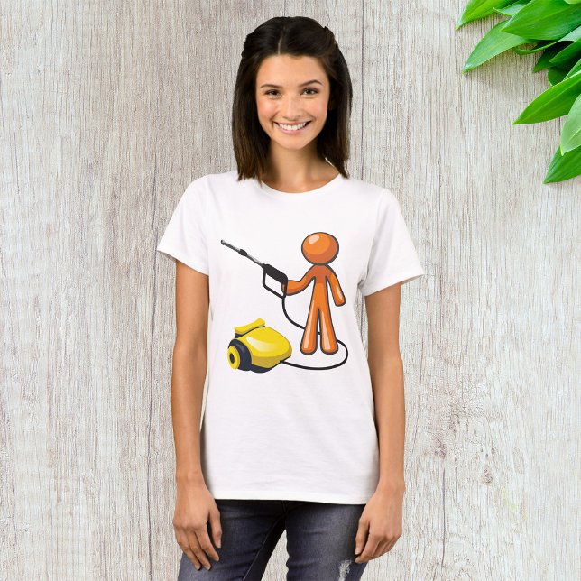 Mit einem Druckwäscher T-Shirt (Von Creator hochgeladen)