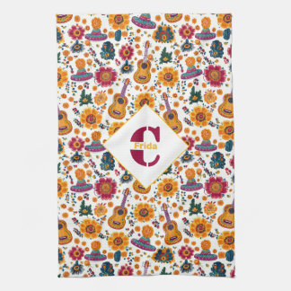 mit einem Fiesta-Fiesta-Handtuch Geschirrtuch