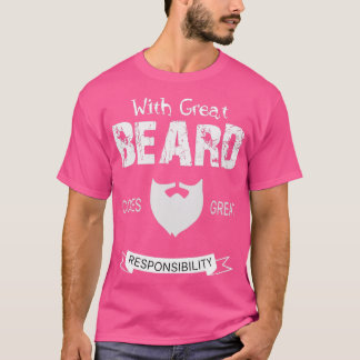 Mit einem großen Bart 1 T-Shirt