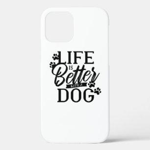 Mit einem Hund ist das Leben besser Case-Mate iPhone Hülle