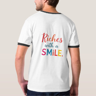 Mit einem Lächeln auf unserem Weg. T-Shirt