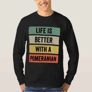 Mit einem Spitz 125 ist das Leben besser. T-Shirt