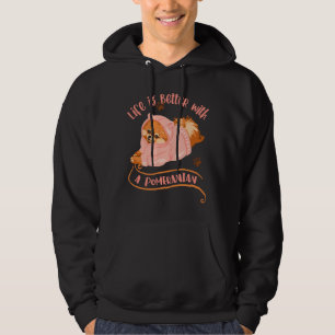 Mit einem Spitz 127 ist das Leben besser. Hoodie