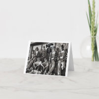 mit einer Alien auf der Karte