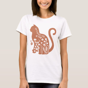 Mit einer Katze ist das Leben besser T-Shirt