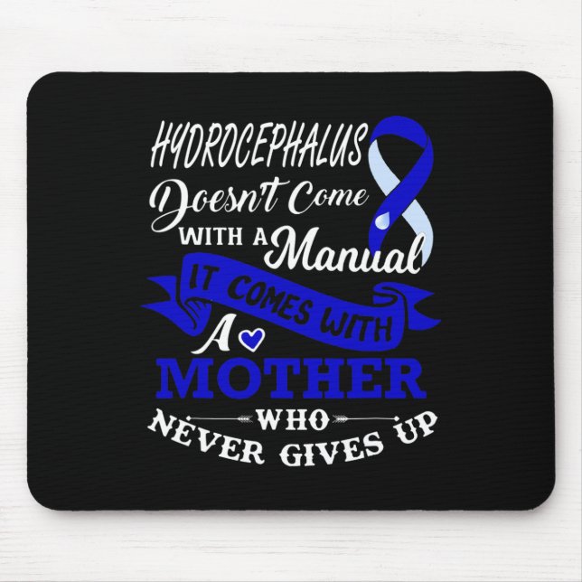Mit einer Mutter, die nie das Band aufgibt Mousepad (Vorne)