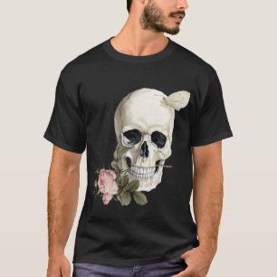 Mit einer Rose zwischen meinen Zähnen T-Shirt
