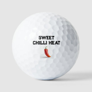 Mit einer süßen Chili-Wärme zum Schwingen hinzufüg Golfball