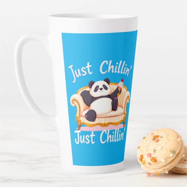 Mit Eis ruhig und einfach Chillin behalten Milchtasse (Beispiel)