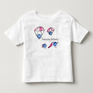 Mit Fallschirm abspringenblaubeert-stück Kleinkind T-shirt