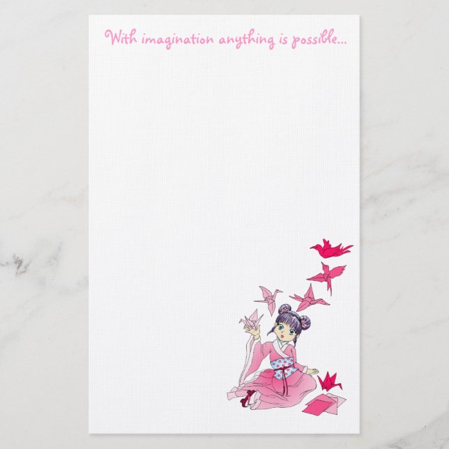 Mit Fantasie ist alles possi… Briefpapier (Vorderseite)