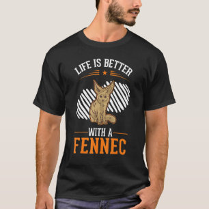 mit Fennec-Wüstenfox-Fennec T-Shirt