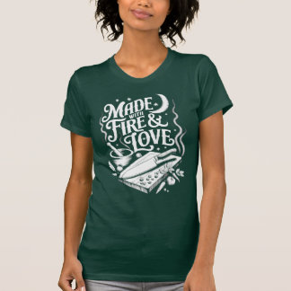 Mit Feuer und Liebe kochen T-Shirt