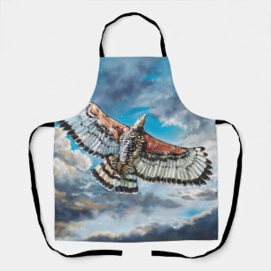 mit Flügeln als Adler - Schürze