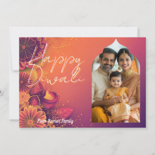 Mit Foto & Custom Text Festival Flammkarte Einladung