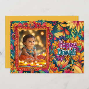 Mit Foto Happy Diwali