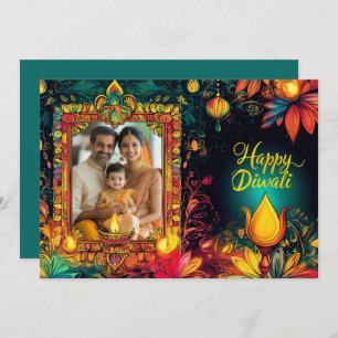 Mit Foto Happy Diwali