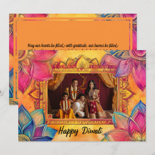 Mit Foto Happy Diwali