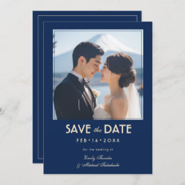 Mit Foto Japonesque Harmonie mit Fuji Save The Date