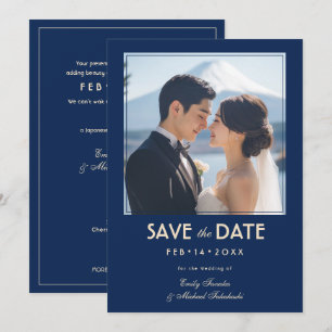 Mit Foto Japonesque Harmonie mit Fuji Save The Date