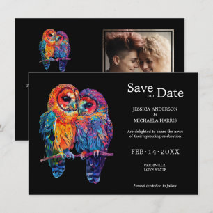 🌈 mit Foto LGBTQ Ewige Einheit Hochzeit Save The Date