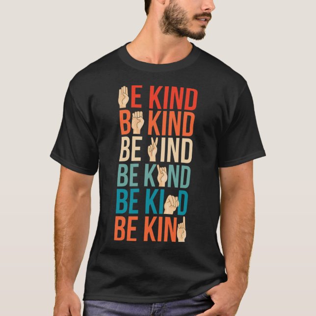 Mit freundlicher Deaf-mute-Zeichensprache T-Shirt (Vorderseite)