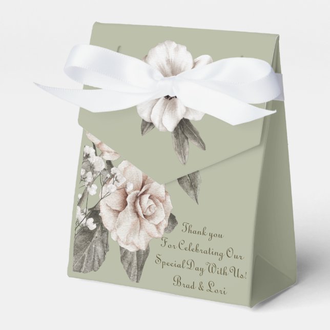 Mit fröhlichen Herzen Geschenkschachtel (Vorderseite)