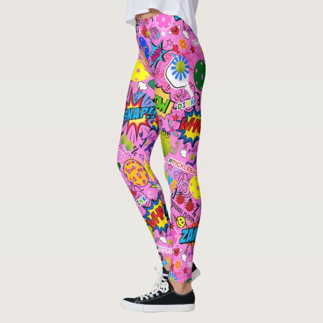 😍 mit gemischten Pickleball-Leggings Leggings (Links)
