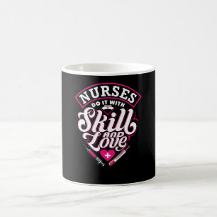 Mit Geschick und Liebe Kaffeetasse