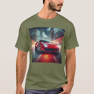Mit Geschwindigkeit angetrieben: Auto Lover's Grap T-Shirt