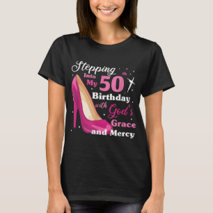 Mit Gnade und Gnade der Götter in meinen 50. Gebur T-Shirt