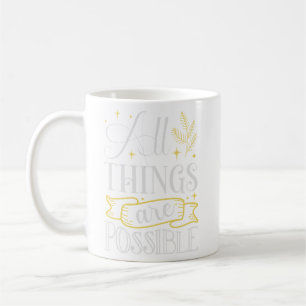 Mit GOD ist alles möglich Kaffeetasse