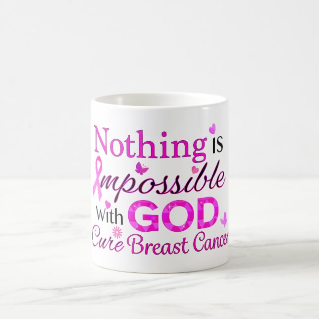 Mit GOD ist nichts unmöglich Kaffeetasse (Mittel)