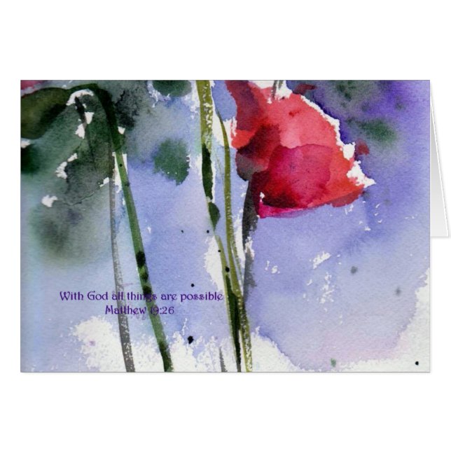 Mit Gott ist alles möglich (Vorderseite (Horizontal))