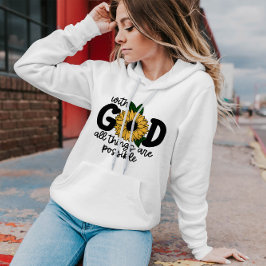 Mit Gott ist alles möglich | Women Hoodie