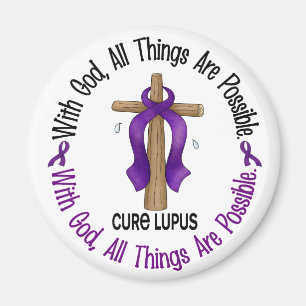 MIT GOTT-KREUZ Lupus-T - Shirts u. Geschenken Magnet
