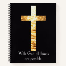 Mit Gott Spiralblock Journal
