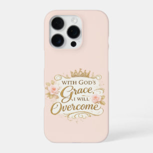 Mit Gottes Gnade werde ich den Glauben überwinden iPhone 16 Pro Hülle